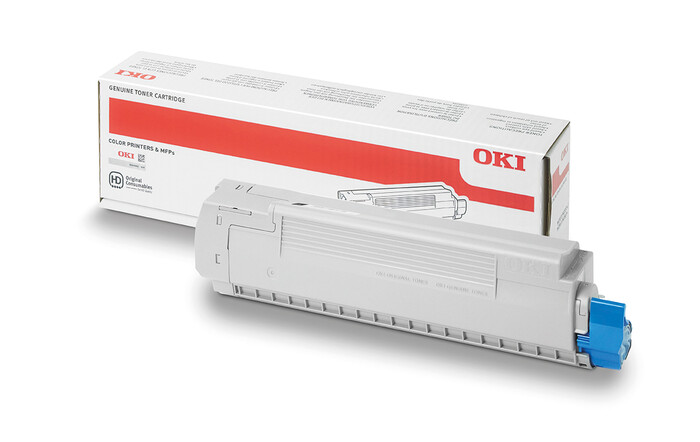 OKI - OKI 45862840 SİYAH TONER MC853-MC873-MC883 - BLACK TONER - 7,000 SAYFA